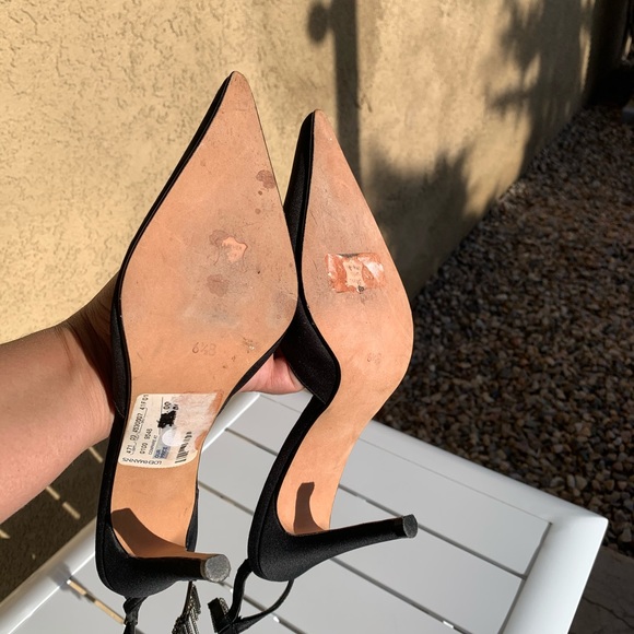 Sasha Too pumps sandals satin pointy toe size 6.5B - Picture 10 of 15